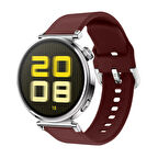 Huawei Watch GT5 41mm İle Uyumlu A Kalite Yumuşak PureLux Soft Tokalı Silikon Kordon