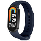 Sneezy Mİ Band 9 İle Uyumlu PureLux Soft Silikon Kordon