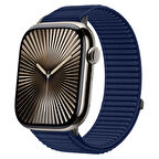 Apple Watch 42mm 44mm 45mm S10 46mm Ultra 49mm İle Uyumlu Naylon Spor Loop Kordon Rahat Dayanıklı