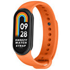 Sneezy Mİ Band 9 İle Uyumlu PureLux Soft Silikon Kordon