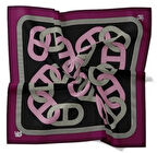 Levidor soft eşarp Açık mürdüm