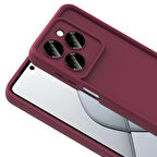 Tecno Spark 20 Kılıf Silikon Kapak Zr-Ananas