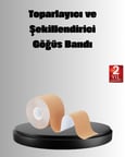 Askısız Görünmez Göğüs Bandı – Dekolteli Kıyafetler İçin Destekleyici B