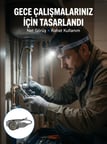 Yüksek Parlaklıklı LED Kafa Feneri Gece Çalışmaları İçin Yüksek Parlaklık