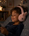 Kablosuz Peluş Bluetooth Kulaklık Mikrofonlu TF Kart Destekli Tasarım