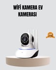 HD IP Kamera – Gece Görüşlü Hareket Sensörlü Mobil Takip ve Çift Yönlü Se