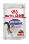 Royal Canin Sterilised Gravy  Pouch Kısırlaştırılmış Yetişkin Kediler İçin Yaş Kedi Maması 85 Gr