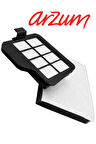 Arzum AR 4092 Olimpia Line Cyclone Süpürge Hepa Ve Giriş Sünger Filtre 3'lü