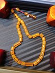DABBAS USTA YAPIMI SIKMA KEHRİBAR TESBİH