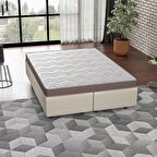 Full Ortopedik Bamboo Açelya Yatak,Nefes Alan Örme Kumaşlı,120x200 cm