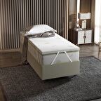 Aloevera Yatak Pedi,Kuş Tüy Süngerli Full Ortopedik 100x190 cm