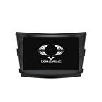 Ssangyong Tivoli Araç Multimedya Android Ekran Carplay Double Teyp 2+32 9" 15-19 Black BLUEWAY