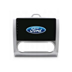 Ford Focus 2 Araç Multimedya Android Ekran Carplay Double Teyp 2+32 9" 05-11 Dijital Silver CADENCE