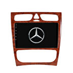 Mercedes C Class C180 (W203-W209) Araç Multimedya Android Ekran Carplay 4+64 9" 00-04 Maun BLUEWAY