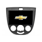 Chevrolet Lacetti Araç Multimedya Android Ekran Carplay Double Teyp 4+64 9" 04-13 Black CADENCE