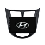 Hyundai Accent Blue Araç Multimedya Android Ekran Carplay Double Teyp 4+64 9" 11-18 Black CADENCE