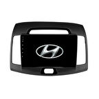 Hyundai Elantra Araç Multimedya Android Ekran Carplay Double Teyp 4+64 9" 06-09 Black CADENCE