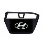 Hyundai i20 Araç Multimedya Android Ekran Carplay Navigasyon Double Teyp 4+64 9" 14-18 Black CADENCE