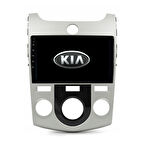 Kia Cerato Araç Multimedya Android Ekran Carplay Navigasyon Double Teyp 4+64 9" 08-13 Silver CADENCE