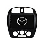 Mazda Mazda 323 Araç Multimedya Android Ekran Carplay Double Teyp 4+64 9" 99-03 Black CADENCE