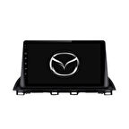 Mazda Axela Araç Multimedya Android Ekran Carplay Navigasyon Double Teyp 4+64 9" 13-17 Black CADENCE