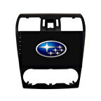 Subaru Forester Araç Multimedya Android Ekran Carplay Double Teyp 4+64 9" 15-18 Black CADENCE