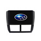 Subaru Forester Araç Multimedya Android Ekran Carplay Double Teyp 4+64 9" 08-12 Black CADENCE
