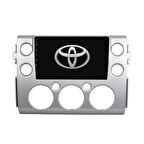 Toyota FJ Cruiser Araç Multimedya Android Ekran Carplay Double Teyp 4+64 9" 07-08 Silver CADENCE