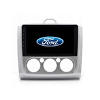 Ford Focus 2 - Araç Multimedya Ekran - 6GB 128GB - S - Silver - 2005 - 2011 - 9 Inch - UPG - MYWAY