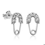 Gümüş Çengelli İğne Küpe