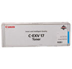 Canon C-EXV 17 Mavi Toner Orjinal, CLC 4080, IR C 4580, 0261B002AA