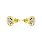 Altın Çiçek Küpe 