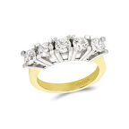 Altın Beştaş Yüzük 