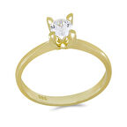 Altın Tektaş Yüzük 