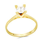 Altın Tektaş Yüzük 