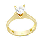 Altın Tektaş Yüzük 