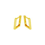 22 Ayar Altın Halka Küpe