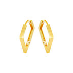 22 Ayar Altın Halka Küpe