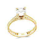 Altın Tektaş Yüzük 