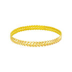 28 gr(gram) 22 Ayar İşçiliksiz Başak Bilezik  