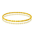 16 gr(gram) 22 Ayar İşçiliksiz  Paftalı Burma Bilezik 