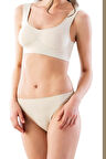Kadın Ten Dikişsiz Toparlayıcı Sporcu Sütyen 4011