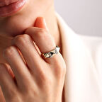 Altın Yüzük Özel Tasarım Piramit