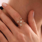 Yıldız Seli Altın Yüzük