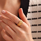 Altın Hasır Yüzük Kemer