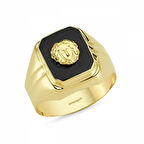 Altın Erkek Yüzük Arma