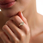 Altın Kalpli Yüzük