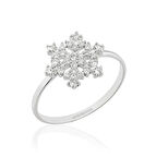 Kartanesi Beyaz Altın Yüzük 14K