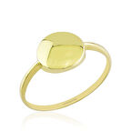 Plaka Altın Yüzük 14K