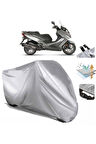 Kymco X Town 125i  Arka Çanta (bağlantı Tokalı) Uyumlu SolarBlock Prime Motosiklet Brandası Örtüsü